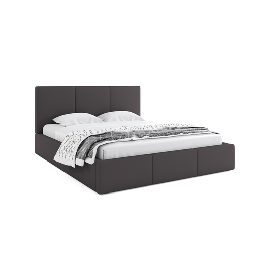 Interbeds Hilton King Graphite - Двухместная кровать с мягкой обивкой - изображение 4 | Labebe