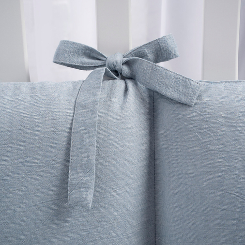 Perina Soft Cotton Blue - Side Bumpers - image 3 | Labebe