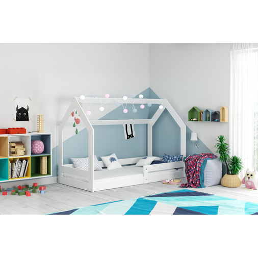 Interbeds Domek 1 White - Teen's wooden bed - image 2 | Labebe