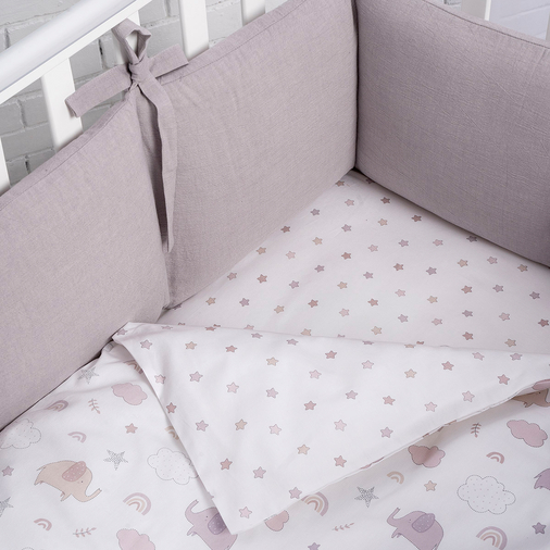 Perina Fancy Lilac - Baby bedding set - image 2 | Labebe