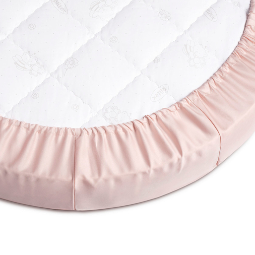 Perina Pink Oval - Bed sheet with rubber - image 2 | Labebe