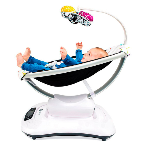 4moms mamaRoo4 infant seat Black - მუსიკალური ელექტრო საქანელა - image 3 | Labebe