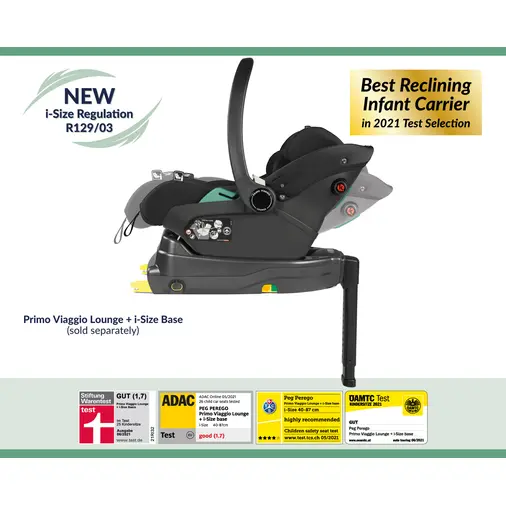 Peg Perego Primo Viaggio SLK City Grey - Baby car seat - image 5 | Labebe