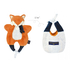 Doudou Amusette Fox - Мягкая игрушка-сумочка - изображение 1 | Labebe