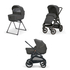 Inglesina Aptica XT System Duo Magnet Grey - საბავშვო მოდულური ეტლი - image 1 | Labebe