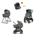 Inglesina Aptica XT Darwin RC Taiga Green - Baby modular stroller with a car seat and bassinet stand - image 1 | Labebe