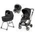 Peg Perego Vivace Bronze Noir - Baby modular system stroller with a car seat - image 1 | Labebe