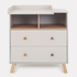 Rant Vester Crystal Beige - Baby chest of drawers with a changing table - image 1 | Labebe