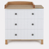Rant Bamboo Cloud White - Baby chest of drawers with a changing table - image 1 | Labebe