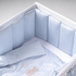 Perina Fence Sateen Collection Blue - საბავშვო საწოლის ბამპერები - image 1 | Labebe