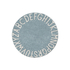 Lorena Canals Round Abc Azul Vintage-Natural/Vintage Blue-Natura - Washable handcrafted rug - image 1 | Labebe