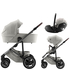Britax Römer Smile 5Z Lux Linen Grey - Baby modular stroller with a car seat - image 27 | Labebe