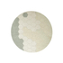 Lorena Canals Round Honeycomb Blue Sage - რეცხვადი ხელნაკეთი ხალიჩა - image 1 | Labebe