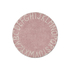 Lorena Canals Round Abc Nude Vintage-Natural/Vintage Nude-Natura - Washable handcrafted rug - image 1 | Labebe