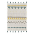 Lorena Canals Azteca Natural-Azul Vintage/Natural-Vintage Blue - Washable handcrafted rug - image 10 | Labebe
