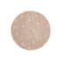 Lorena Canals Round Dot Rose - Washable handcrafted rug - image 1 | Labebe