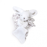 Lapin Doudou White Rabbit - Мягкая игрушка с платочком - изображение 1 | Labebe