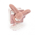 Lapin Doudou Pink Rabbit - Мягкая игрушка с платочком - изображение 1 | Labebe