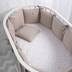 Perina Soft Cotton Sand - Бортики на кроватку - изображение 2 | Labebe