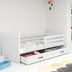 Interbeds Rico White - Teen's wooden bed - image 1 | Labebe