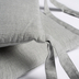 Perina Soft Cotton Grey-Oliva - Side Bumpers - image 6 | Labebe