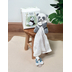 Unicef Panda Doudou With Dummy Holder - Soft toy with a handkerchief - image 4 | Labebe