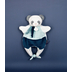 Doudou Amusette Panda - რბილი სათამაშო-ჩანთა - image 4 | Labebe