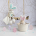 Lapin De Sucre Almond Doll With Doudou - Soft toy with a handkerchief - image 5 | Labebe
