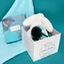Happy Pop Doudou Pompon Paon - Soft toy with a handkerchief - image 5 | Labebe