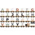 Tryco Letter Train Colors Letter "J" - Деревянная развивающая игрушка - изображение 3 | Labebe