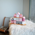 Label Label Stacking Blocks House Pink - Wooden educational toy - image 3 | Labebe