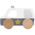 Tryco Wooden Police Car Toy - Деревянная развивающая игрушка - изображение 1 | Labebe