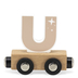 Tryco Letter Train Colors Letter "U" - Деревянная развивающая игрушка - изображение 1 | Labebe