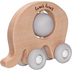 Label Label Teether Toy Wood & Silicone Elephant Grey - Wooden educational toy with a teether - image 2 | Labebe