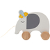 Tryco Wooden Pull - Along Toy Elephant - Деревянная развивающая игрушка - изображение 1 | Labebe