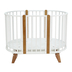 SKV Company Round & Oval - Baby transforming crib with universal swing mechanism - image 4 | Labebe