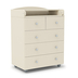 SKV Company Julia Beige - Drawer chest with a changing table - image 1 | Labebe
