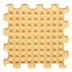 ORTOTO Little Pyramids / Stiff (Caramel Milk) (1 pcs.-30*30 cm) - Massage Puzzle Mat - image 1 | Labebe