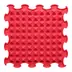 ORTOTO Little Pyramids / Soft (Strawberry Red) (1 pcs.-30*30 cm) - ხალიჩა-ფაზლი ფეხების სენსორული მასაჟისთვის - image 1 | Labebe