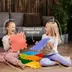 ORTOTO Stimulative Rainbow (9 pcs.-30*30 cm) - Sensory Massage Puzzle Mats Set - image 4 | Labebe