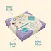 ORTOTO Sandy Waves / Stiff (Lavender) (1 pcs.-30*30 cm) - Massage Puzzle Mat - image 5 | Labebe