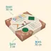 ORTOTO Pinecones / Soft (Milky White) (1 pcs.-30*30 cm) - Massage Puzzle Mat - image 5 | Labebe