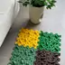 ORTOTO Pinecones / Stiff (Dark Green) (1 pcs.-30*30 cm) - Коврик-пазл для сенсорного массажа стоп - изображение 4 | Labebe