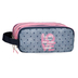 Pepe Jeans Noni Denim Triple Compartment Pencil Case - Pencil case - image 1 | Labebe