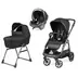 Peg Perego Veloce Bronze Noir - Baby modular system stroller with a car seat - image 36 | Labebe
