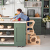 Convertible Kitchen Tower - Wooden children's learning tower - image 3 | Labebe