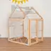 Wooden Climbing Playhouse - Деревянный детский домик - изображение 8 | Labebe