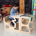 Convertible Kitchen Tower - Wooden children's learning tower - image 6 | Labebe