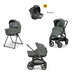 Inglesina Aptica XT Darwin RC Taiga Green - Baby modular stroller with a car seat and bassinet stand - image 1 | Labebe