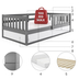 Interbeds Smart Graphite - Wooden bed for teens with an integrated storage box - image 5 | Labebe